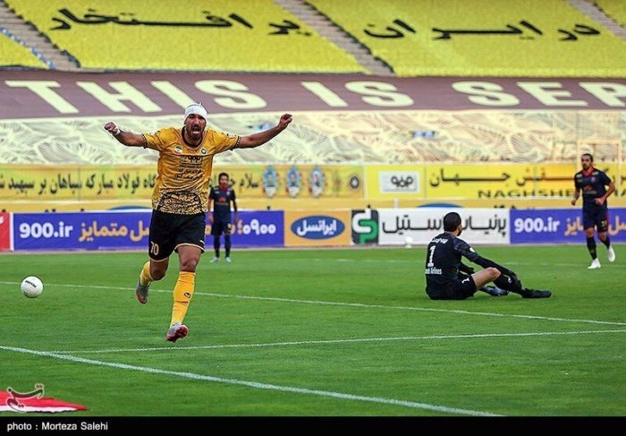 Sepahan defeat Naft Masjed Soleyman in IPL - Tehran Times