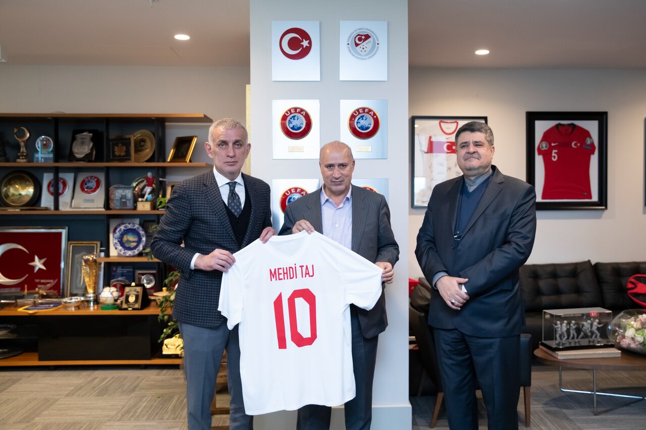 Hasan Roshan FFIRI and TFF presidents meet in Istanbul – PersianFootball.com